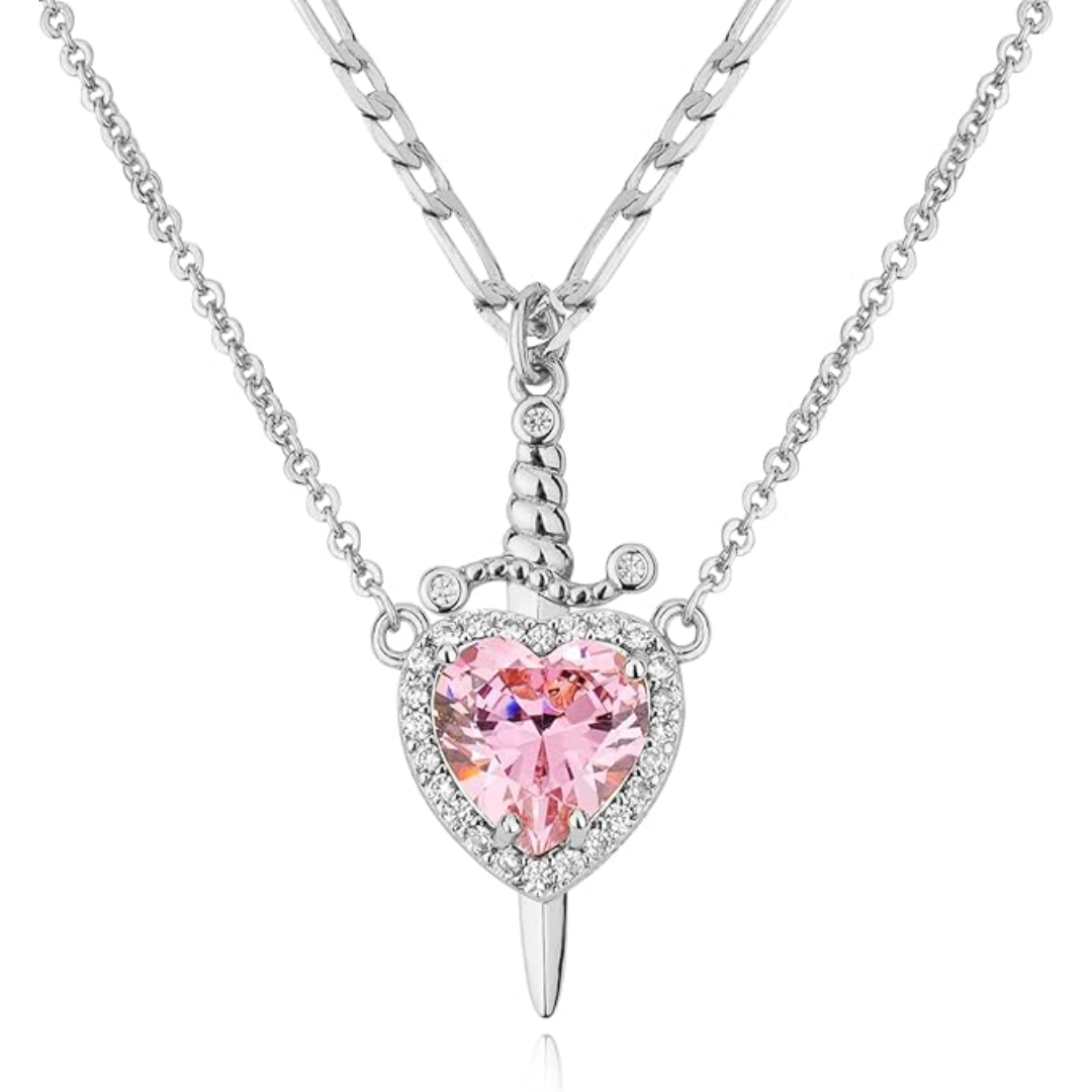 Heart & Sword Necklace