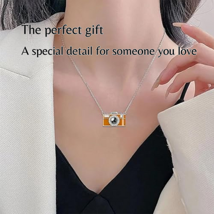 Custom Photo Projection Camera Necklace